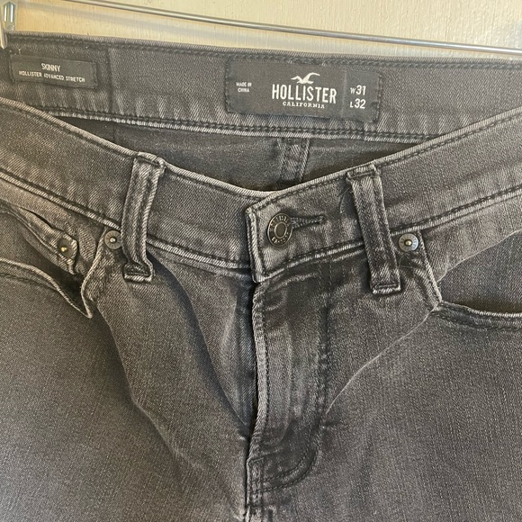 Hollister Advanced Stretch Skinny Jeans Size 31W/32L - Picture 3 of 4